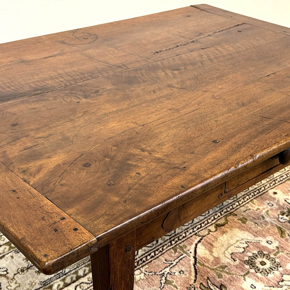 Antique French Walnut/Oak Coffee Table