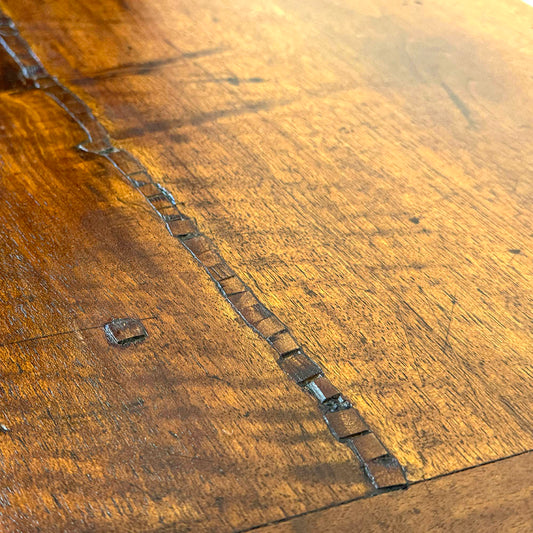 Antique French Walnut/Oak Coffee Table