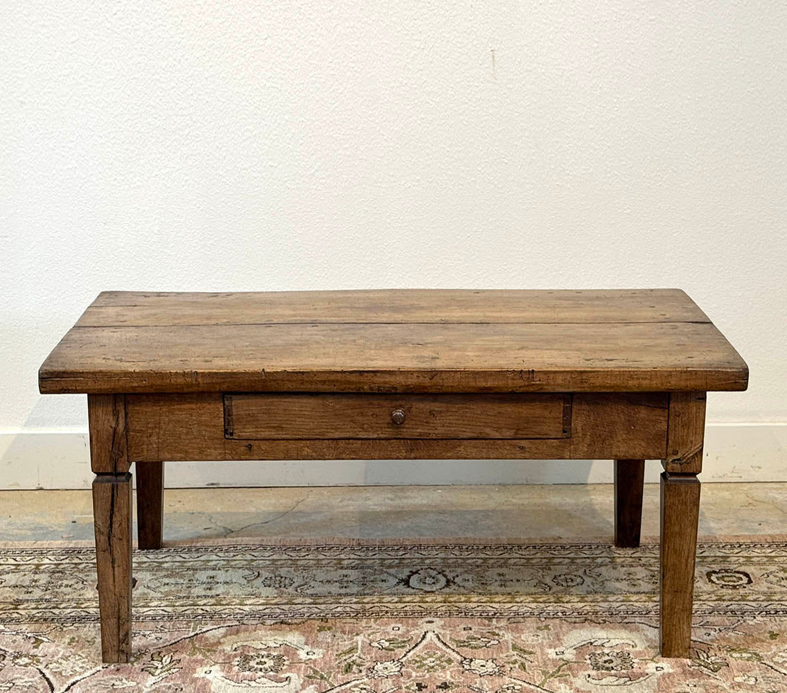 Antique Welsh Coffee Table with Drawer