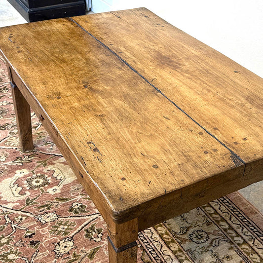 Antique Welsh Coffee Table with Drawer