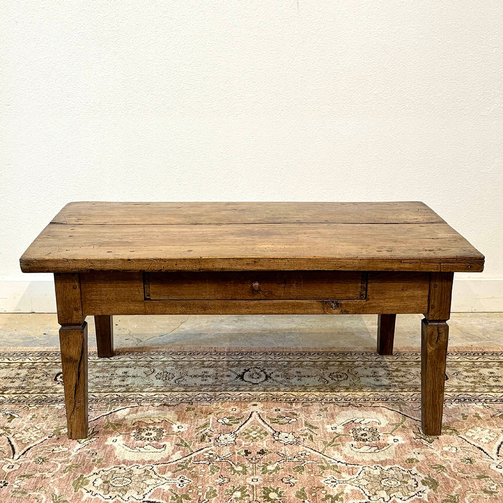 Antique Welsh Coffee Table with Drawer