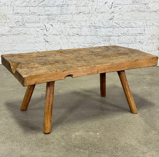 Antique Dairy Bench, Coffee Table c.1890