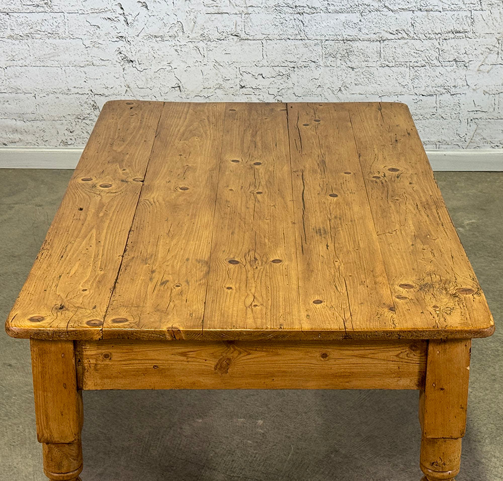 Victorian Pine Coffee Table