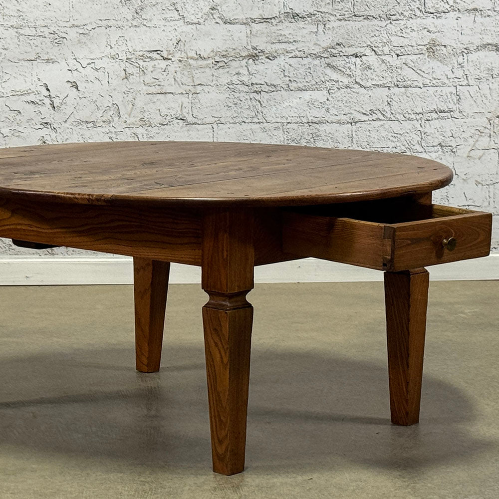 Antiue Ash Coffee Table Alsace Region