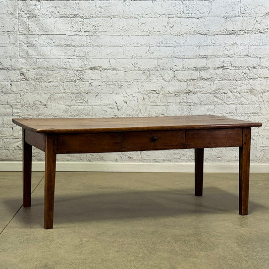 Antique French Fruitwood Coffee Table