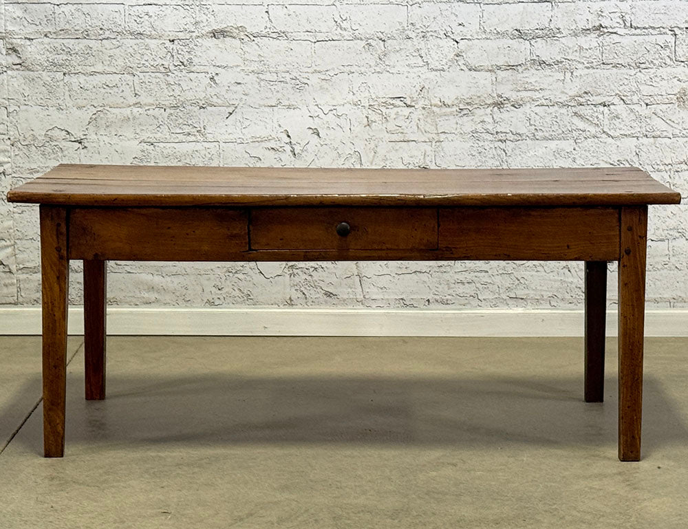 Antique French Fruitwood Coffee Table