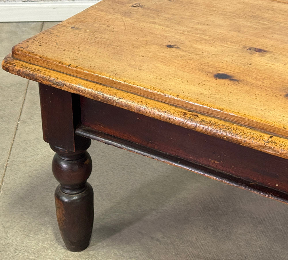 Victorian Pine Coffee Table