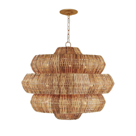 Antibes Medium Natural Chandelier