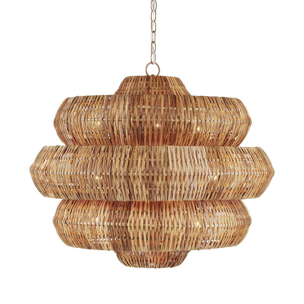 Antibes Medium Natural Chandelier