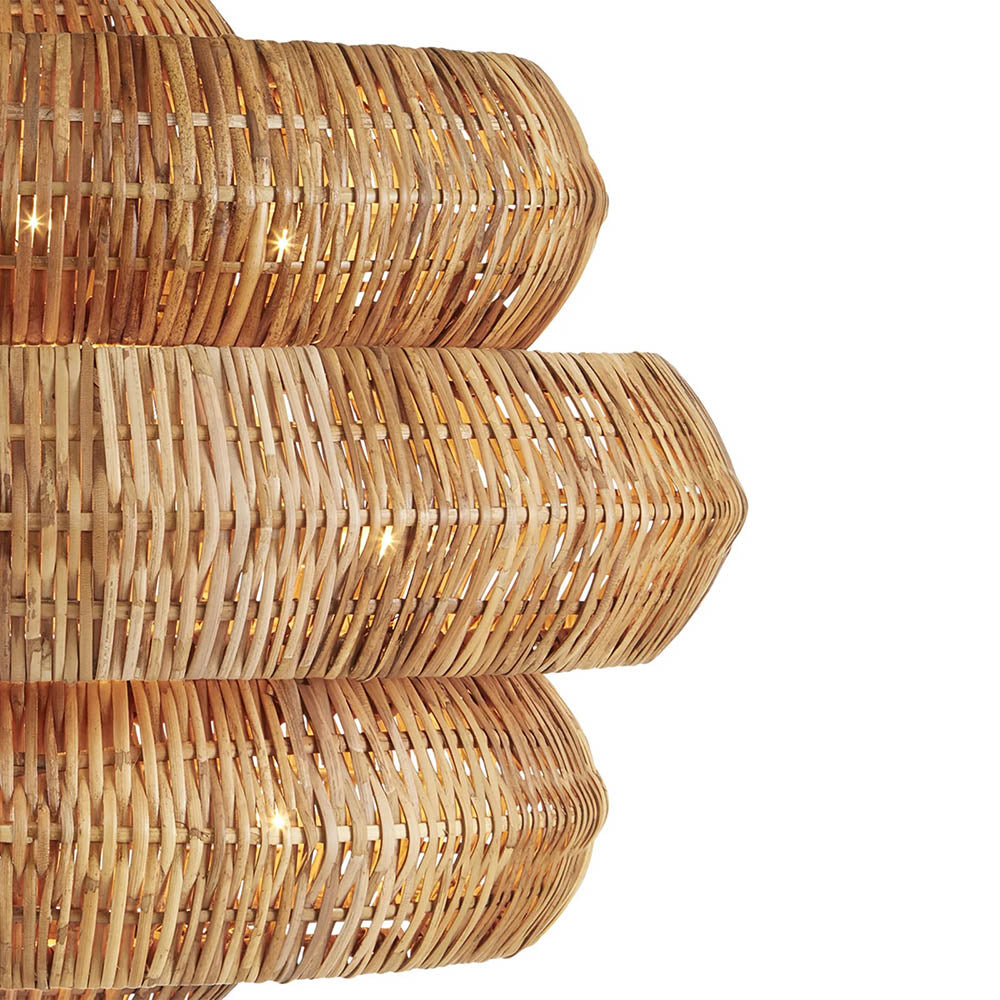 Antibes Medium Natural Chandelier