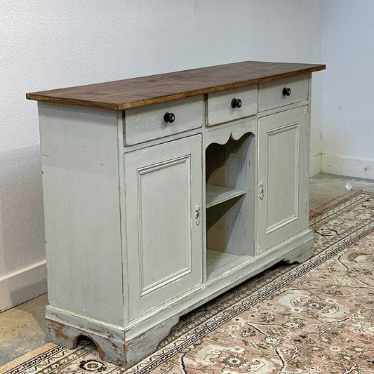 3 Drawer 2 Door Pine Painted Sideboard