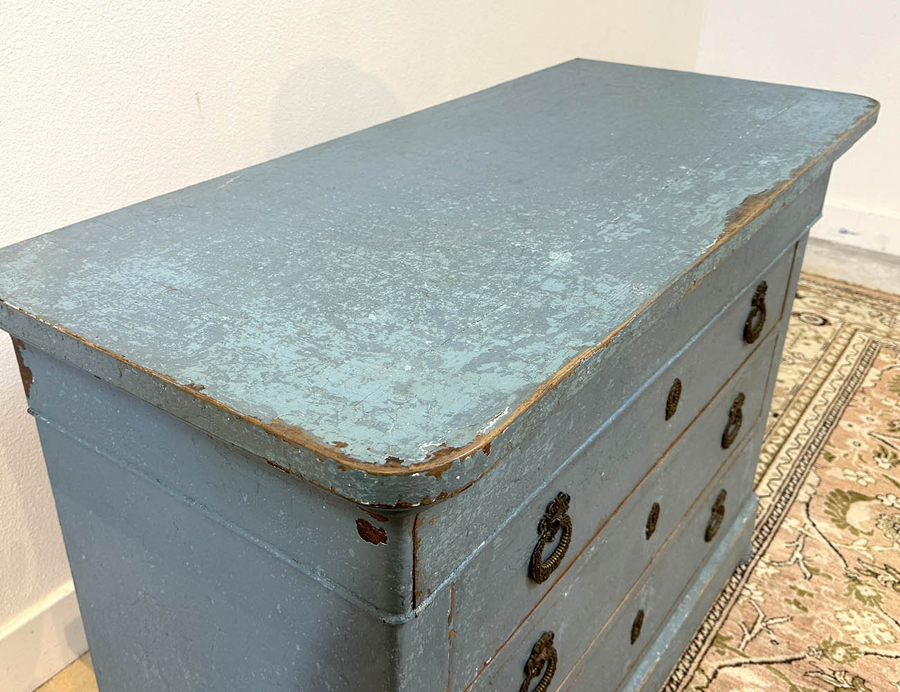 Antique Blue French Directaire Buffet