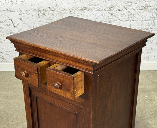 Antique French Walnut Cabinet c.1850