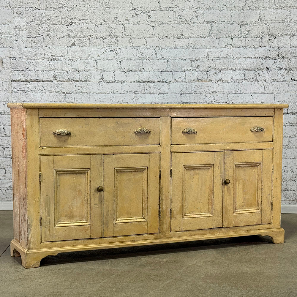 19th Century English Painted Dresser Base