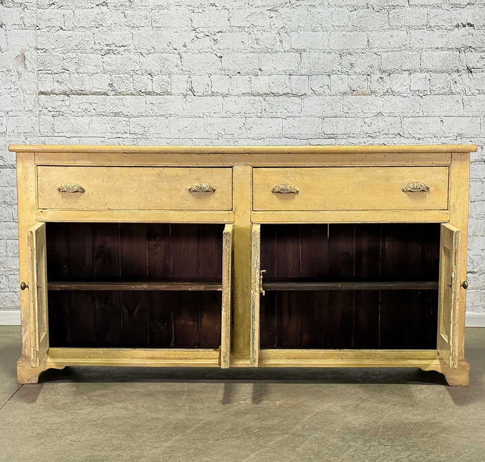 19th Century English Painted Dresser Base
