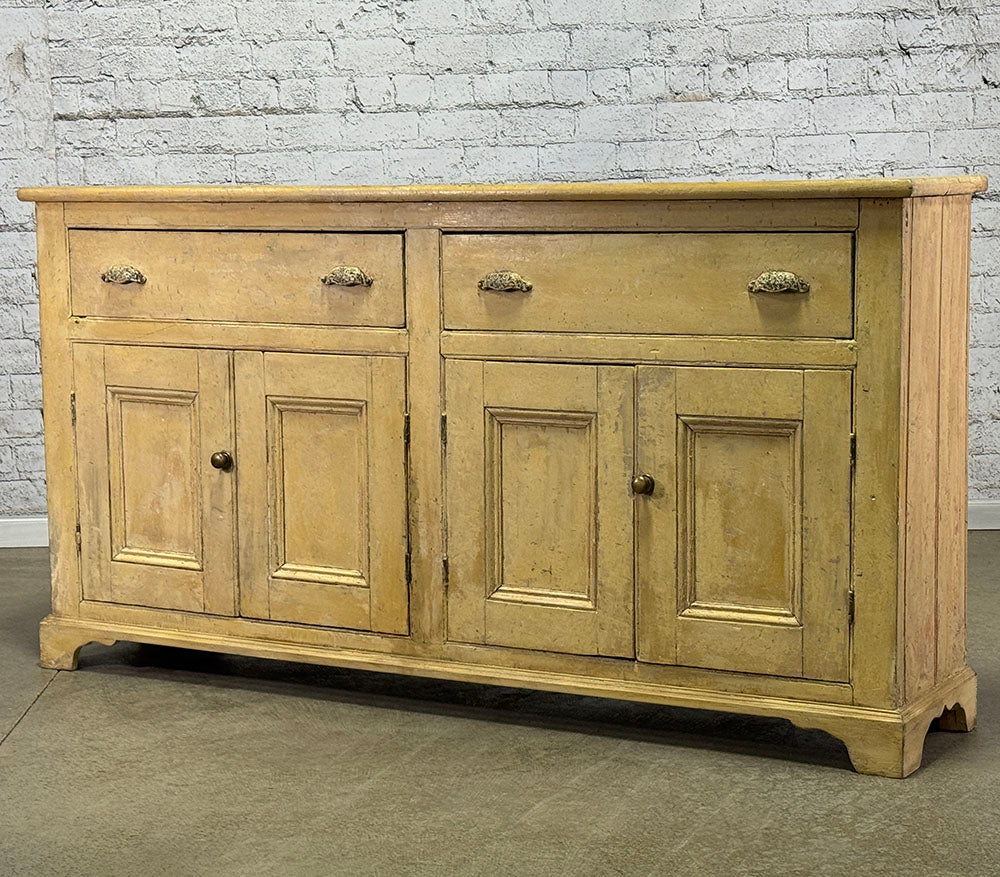 19th Century English Painted Dresser Base