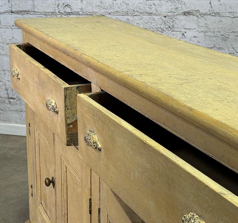19th Century English Painted Dresser Base
