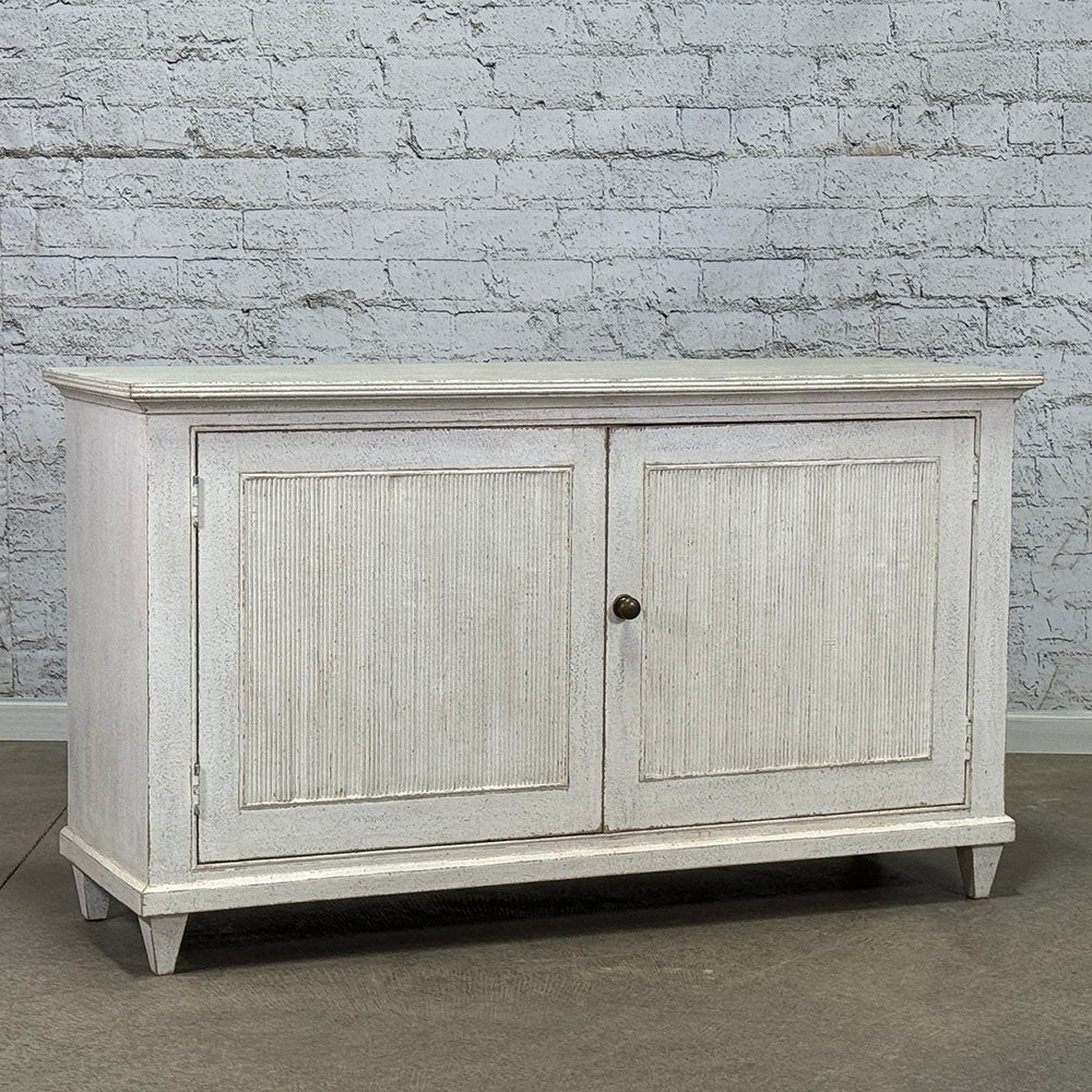 Bench-Made Painted Two Door Dresser Base