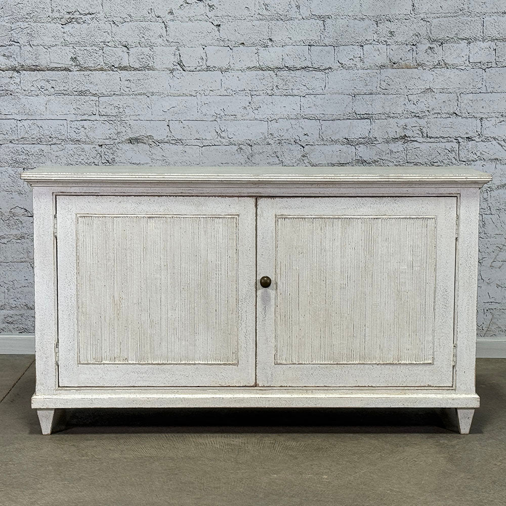 Bench-Made Painted Two Door Dresser Base