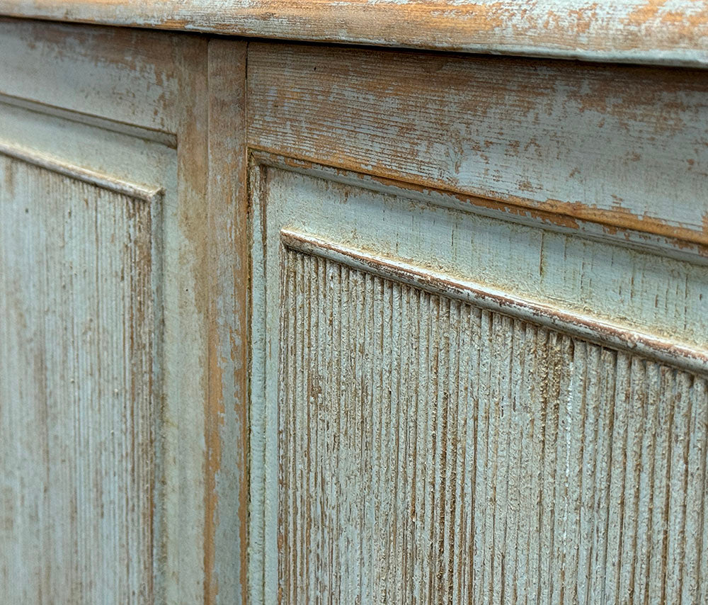 Bench-Made Painted Two Door Buffet