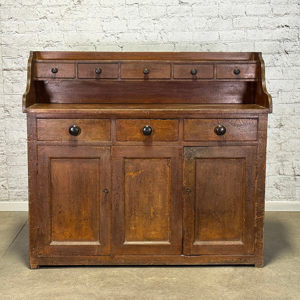 Scottish Pine Dresser Base with Gallery Back