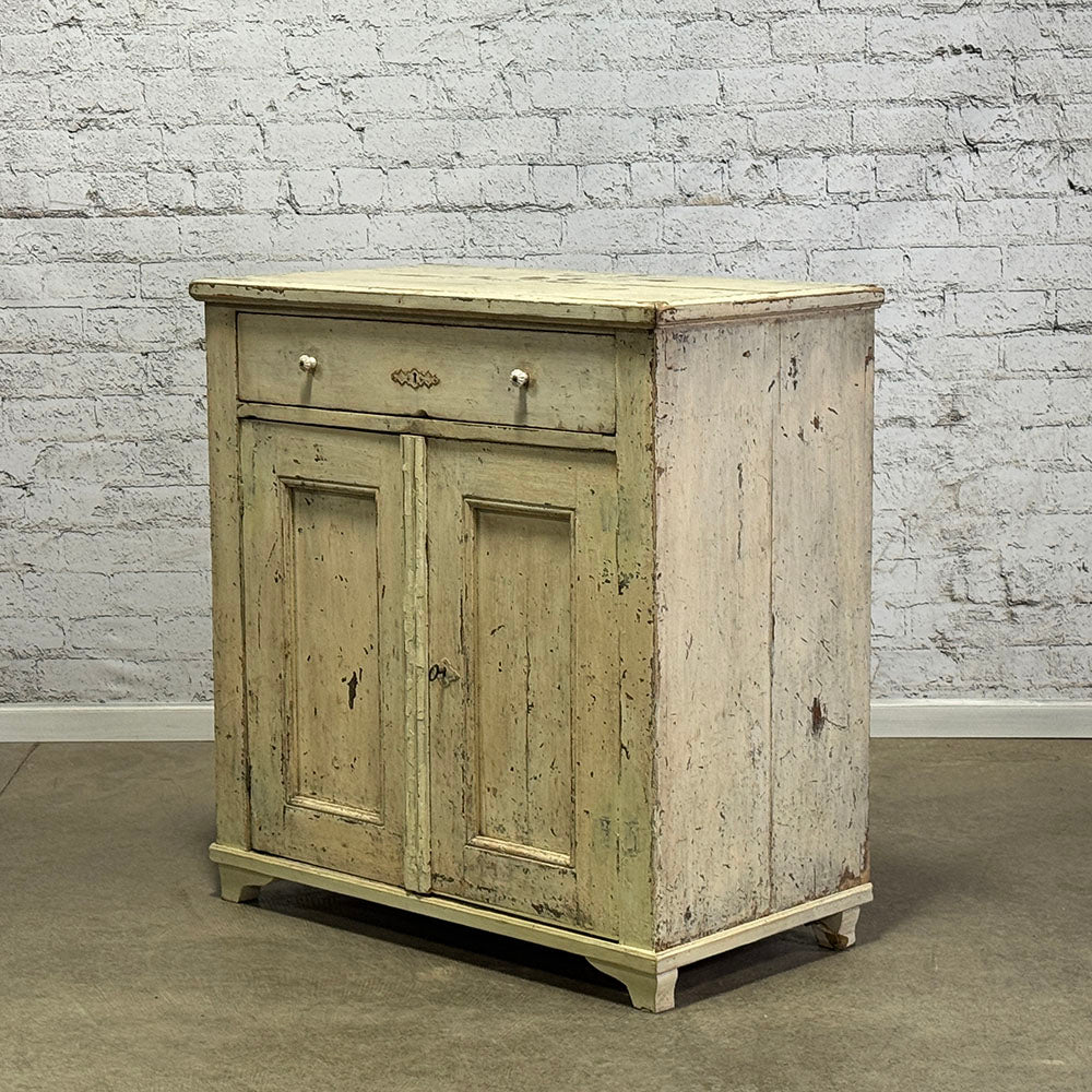 Rustic European Painted Buffet