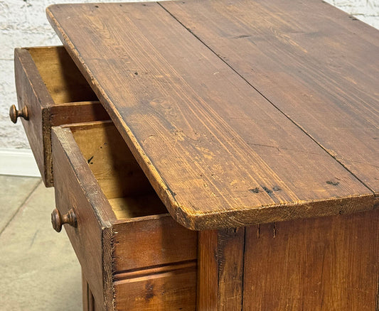 Rustic Faux Painted Pine  Buffett