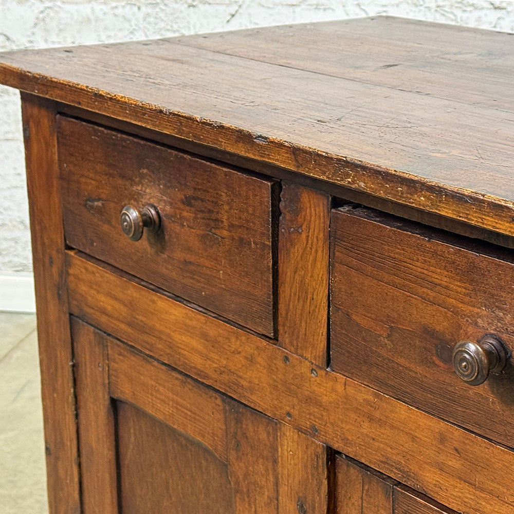 Rustic Faux Painted Pine  Buffett