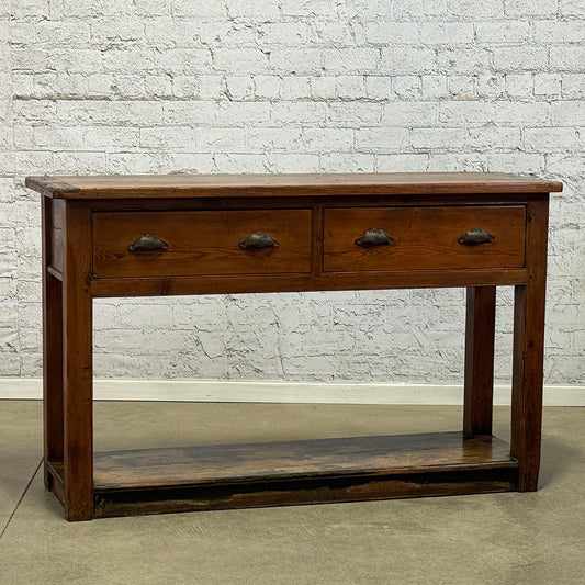 Antique English  Potboard Dresser Base,Sussex