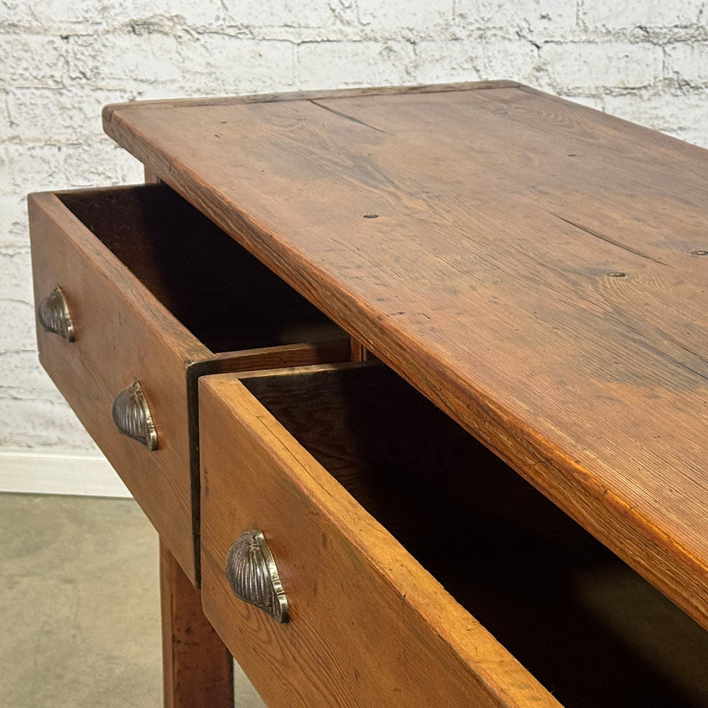 Antique English  Potboard Dresser Base,Sussex