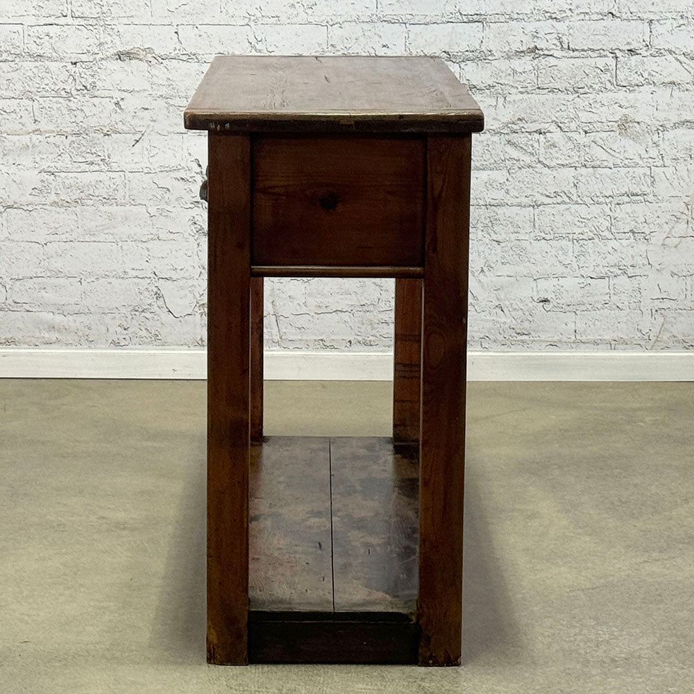Antique English  Potboard Dresser Base,Sussex