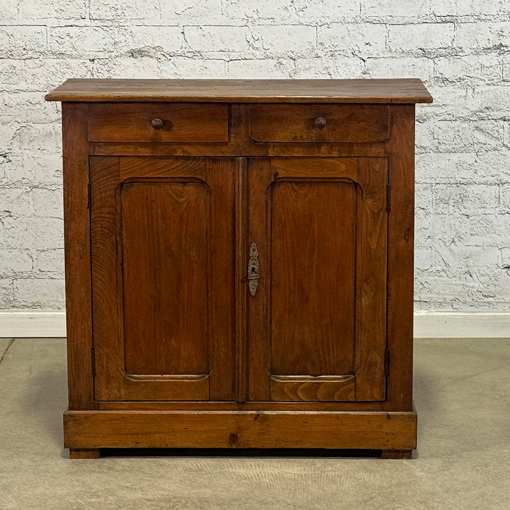 French Pine Cupboard, Original Color c.1880