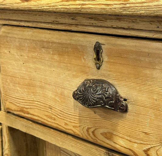 Georgian English Pine Dresser Base