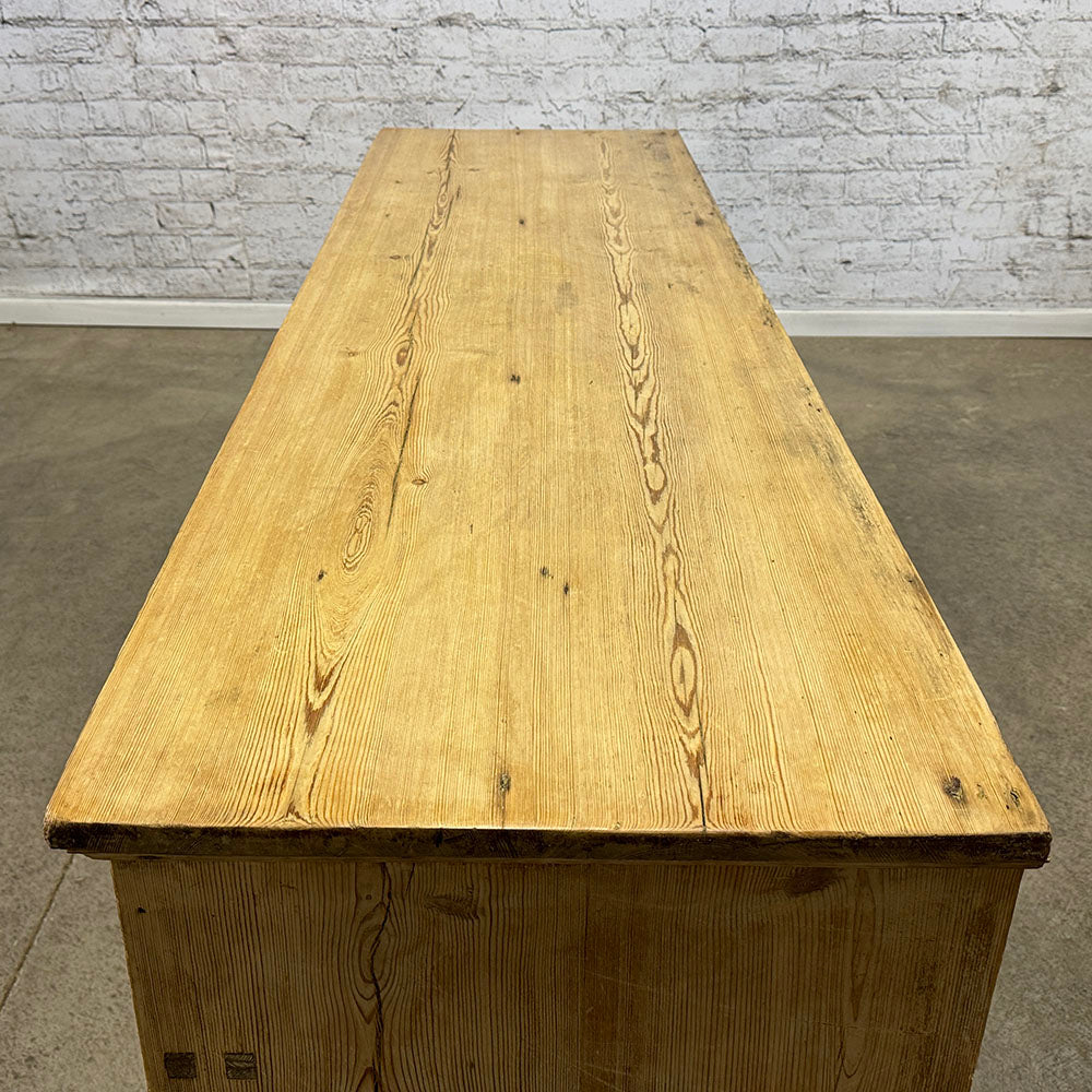 Georgian English Pine Dresser Base