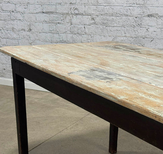 Antique Sycamore Work Table