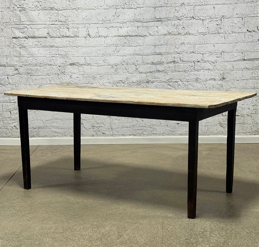 Antique Sycamore Work Table