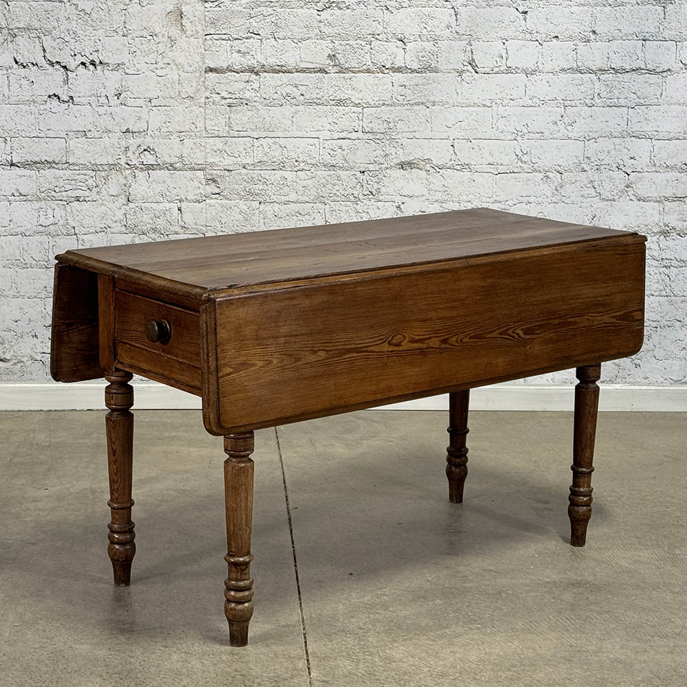 Antique Welsh Dropleaf Table with Drawer c.1880