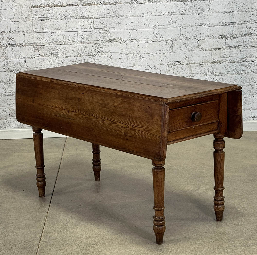 Antique Welsh Dropleaf Table with Drawer c.1880