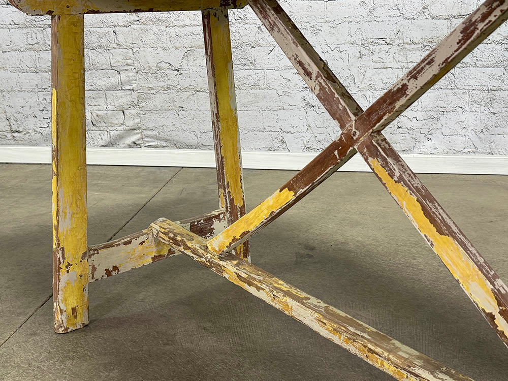 Antique Painted Catalan Pasting Table c.1850