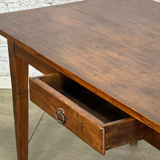 Antique French Fruitwood Farmhouse Table