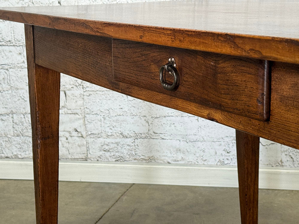 Antique French Fruitwood Farmhouse Table