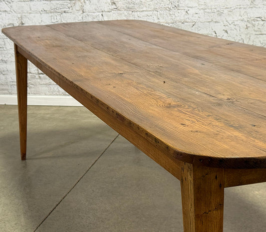 Late 19th Century French Pine Farm Table