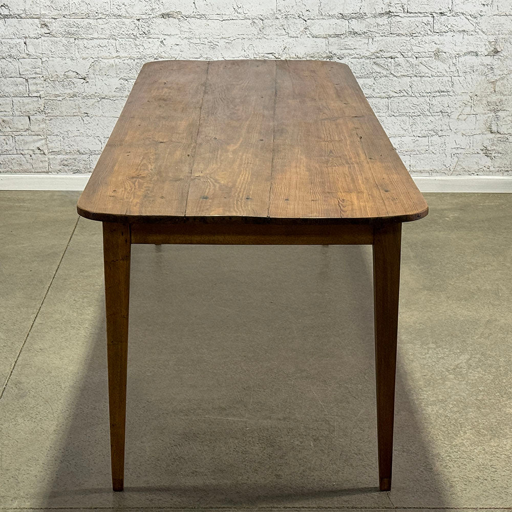 Late 19th Century French Pine Farm Table