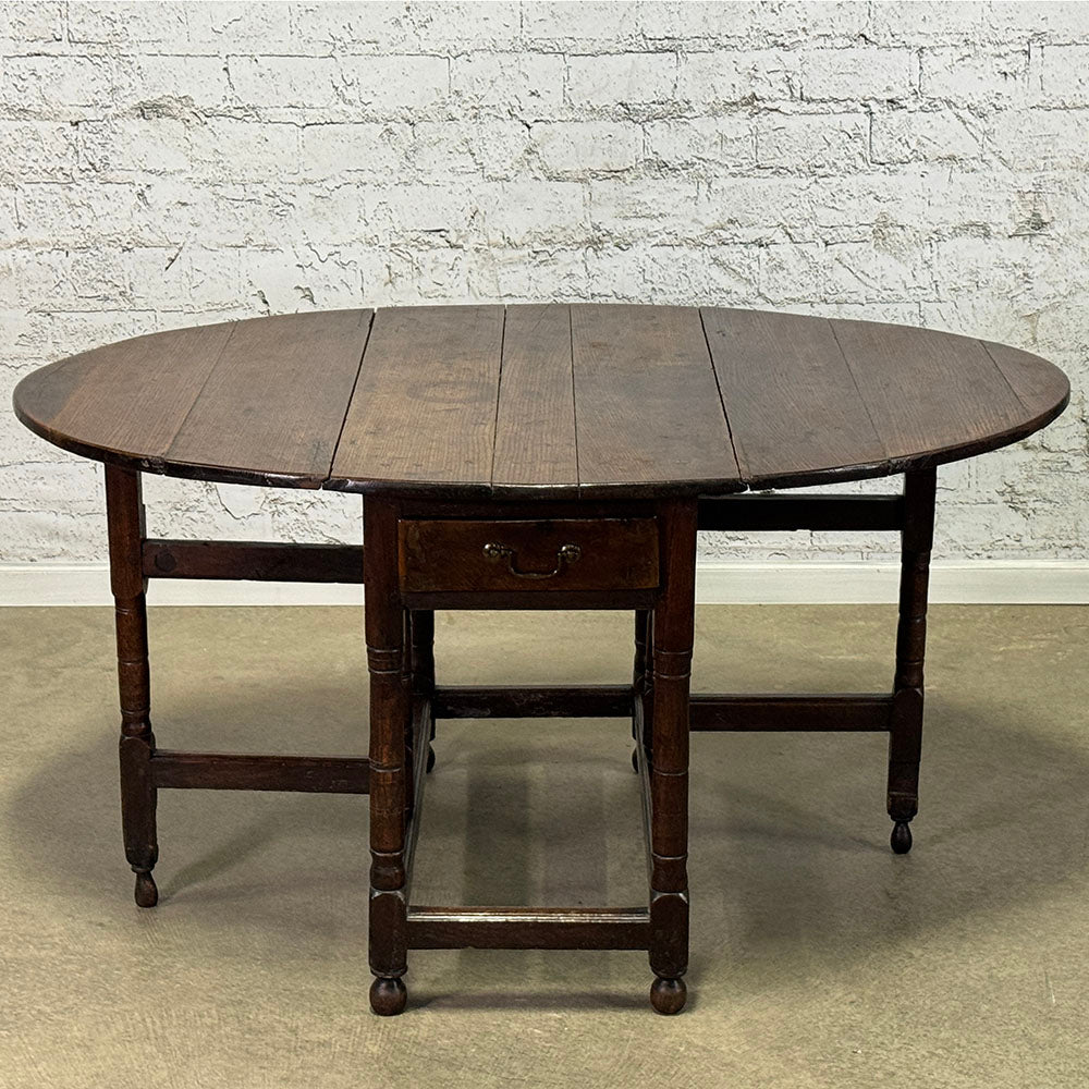 English Oak Gateleg Table