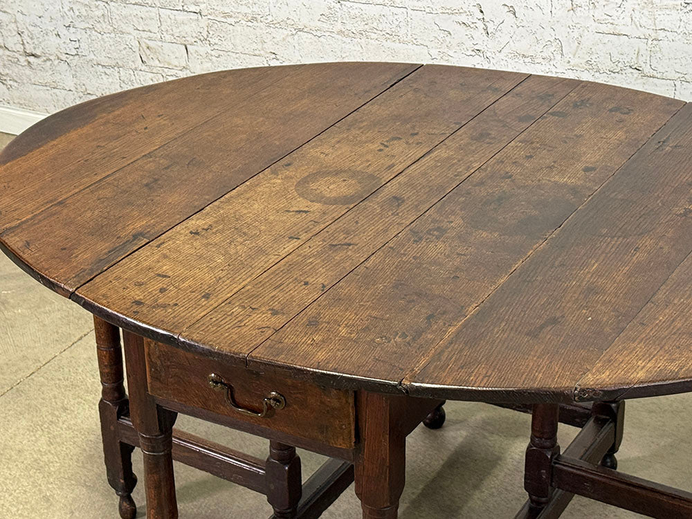 English Oak Gateleg Table