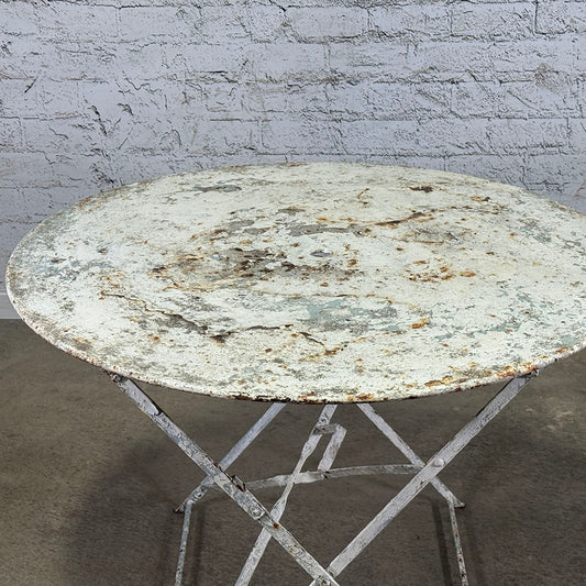 French Metal Folding Table