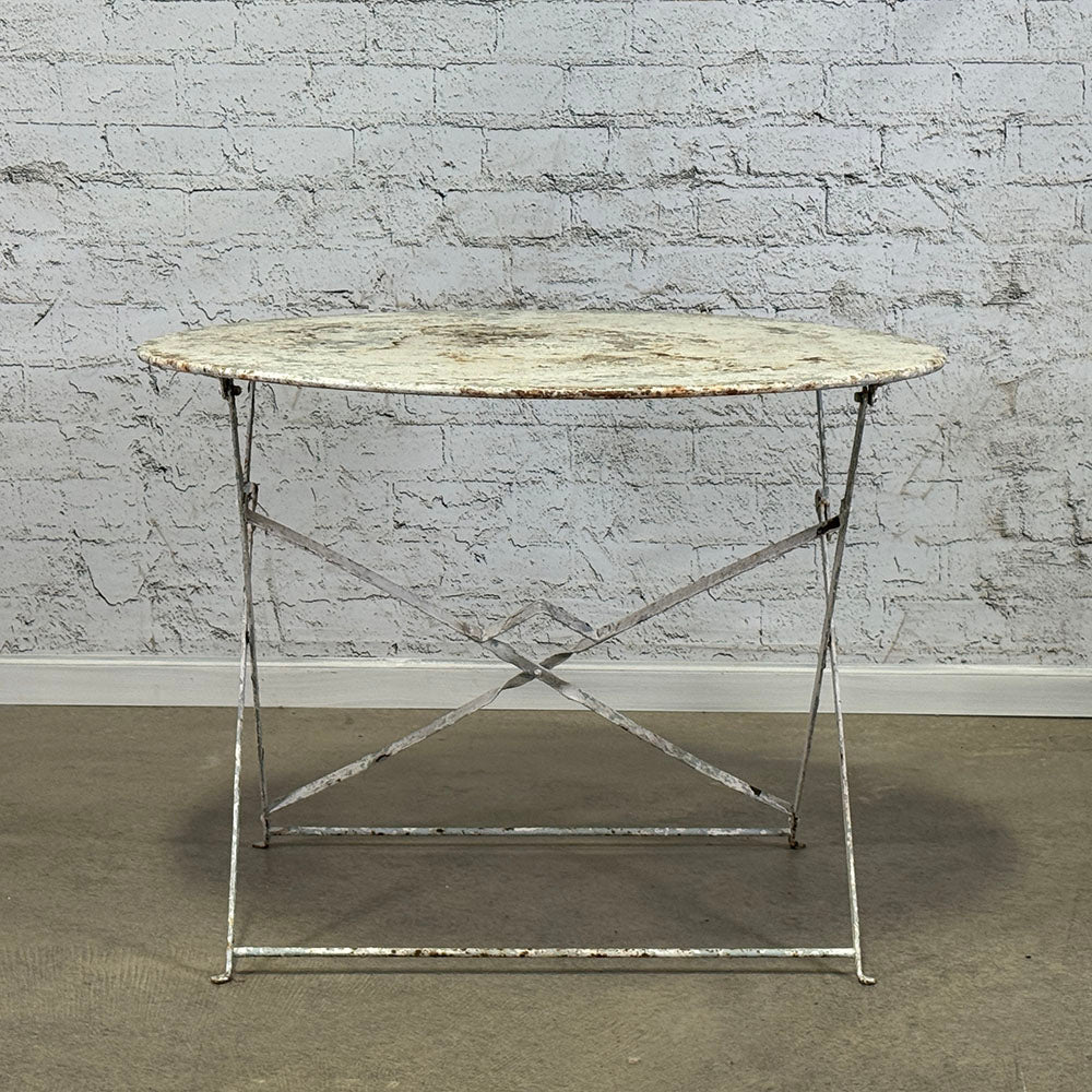 French Metal Folding Table