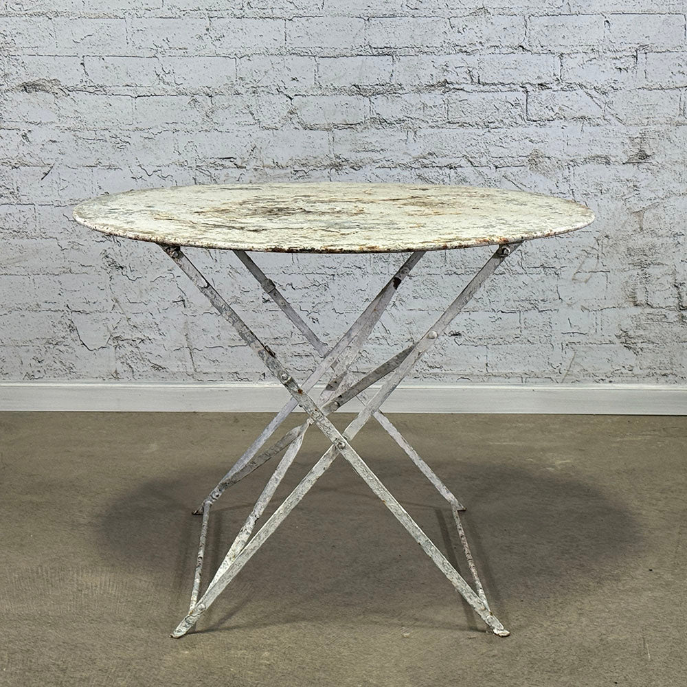 French Metal Folding Table