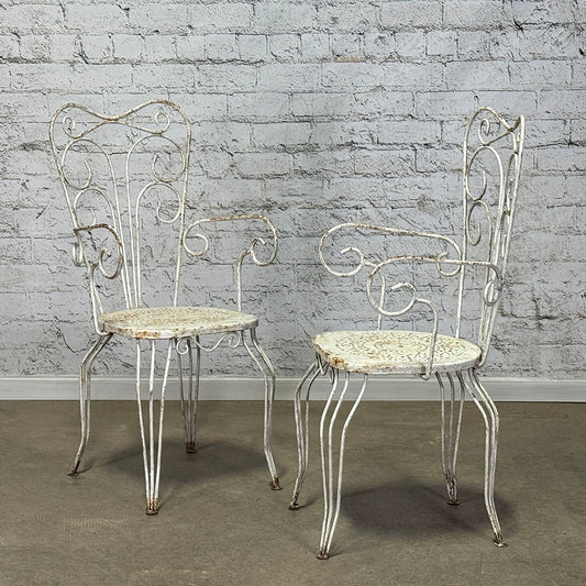French Metal Chairs