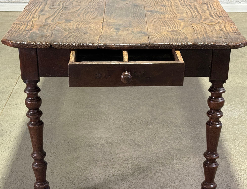 French Scrub Top Farm House Table